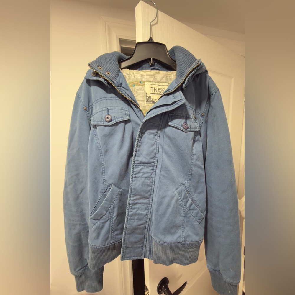 TNA Classic Blue Military Jacket